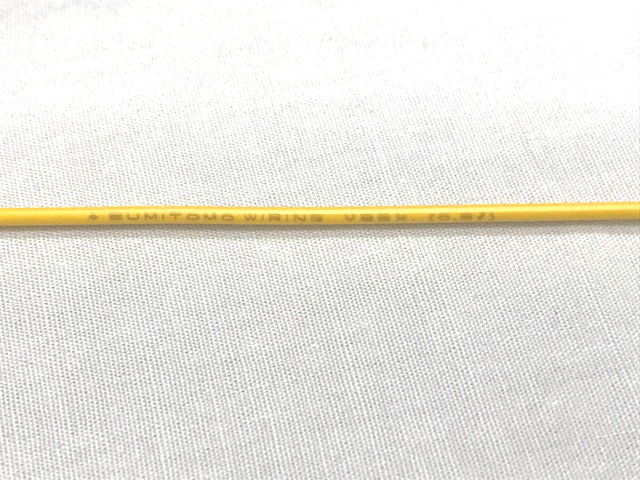 電線屋さん - 切り売り電線 AVSSX ０．５f （自動車用極薄肉形架橋塩化ビニル絶縁耐熱低圧電線）は、如何ですか。