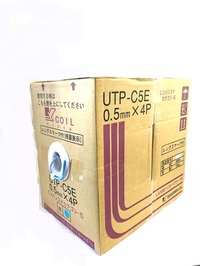 UTP-C5E（0.5×4ｐ）　300ｍ　REELEX巻（8の字巻）