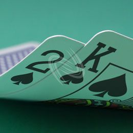 eLTX z[f |[J[ X^[eBO nh ʐ^E摜:u2sKsv[](p) / Texas Hold'em Poker Starting Hands Photo, Image:2sKs[Small](for Commercial)