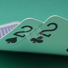 eLTX z[f |[J[ X^[eBO nh ʐ^E摜:u2s2cv[](p) / Texas Hold'em Poker Starting Hands Photo, Image:2s2c[Small](for Commercial)