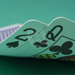 eLTX z[f |[J[ X^[eBO nh ʐ^E摜:u2sQcv[](p) / Texas Hold'em Poker Starting Hands Photo, Image:2sQc[Small](for Commercial)