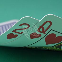eLTX z[f |[J[ X^[eBO nh ʐ^E摜:u2hQhv[](p) / Texas Hold'em Poker Starting Hands Photo, Image:2hQh[Small](for Commercial)