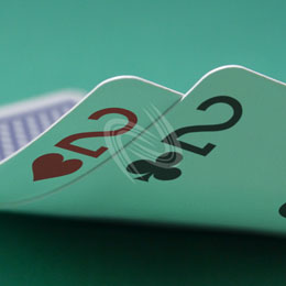 eLTX z[f |[J[ X^[eBO nh ʐ^E摜:u2h2cv[](p) / Texas Hold'em Poker Starting Hands Photo, Image:2h2c[Small](for Commercial)