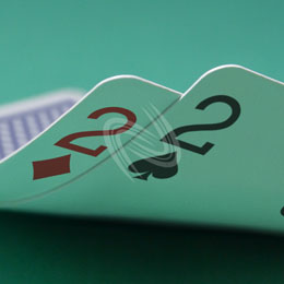eLTX z[f |[J[ X^[eBO nh ʐ^E摜:u2d2sv[](l) / Texas Hold'em Poker Starting Hands Photo, Image:2d2s[Small](for Personal)