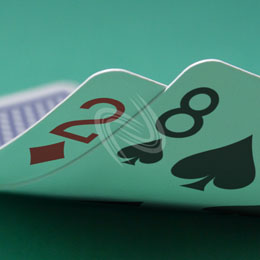 eLTX z[f |[J[ X^[eBO nh ʐ^E摜:u2d8sv[](l) / Texas Hold'em Poker Starting Hands Photo, Image:2d8s[Small](for Personal)