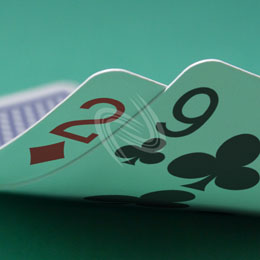 eLTX z[f |[J[ X^[eBO nh ʐ^E摜:u2d9cv[](p) / Texas Hold'em Poker Starting Hands Photo, Image:2d9c[Small](for Commercial)