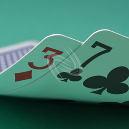 eLTX z[f |[J[ X^[eBO nh ʐ^E摜:u3d7cv[](p) / Texas Hold'em Poker Starting Hands Photo, Image:3d7c[Small](for Commercial)