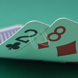 eLTX z[f |[J[ X^[eBO nh ʐ^E摜:u2c8dv[](p) / Texas Hold'em Poker Starting Hands Photo, Image:2c8d[Small](for Commercial)