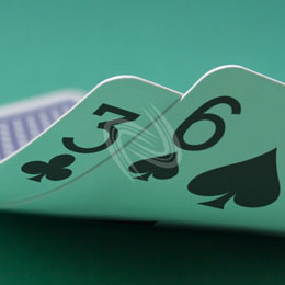 eLTX z[f |[J[ X^[eBO nh ʐ^E摜:u3c6sv[](p) / Texas Hold'em Poker Starting Hands Photo, Image:3c6s[Small](for Commercial)