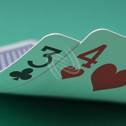 eLTX z[f |[J[ X^[eBO nh ʐ^E摜:u3c4hv[](p) / Texas Hold'em Poker Starting Hands Photo, Image:3c4h[Small](for Commercial)
