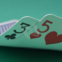 eLTX z[f |[J[ X^[eBO nh ʐ^E摜:u3c5hv[](p) / Texas Hold'em Poker Starting Hands Photo, Image:3c5h[Small](for Commercial)