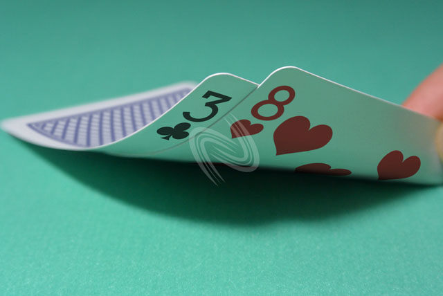 eLTX z[f |[J[ X^[eBO nh ʐ^E摜:u3c8hv[](p) / Texas Hold'em Poker Starting Hands Photo, Image:3c8h[Large](for Commercial)