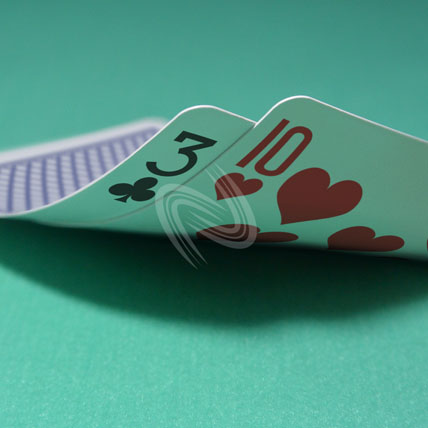eLTX z[f |[J[ X^[eBO nh ʐ^E摜:u3cThv[](p) / Texas Hold'em Poker Starting Hands Photo, Image:3cTh[Medium](for Commercial)
