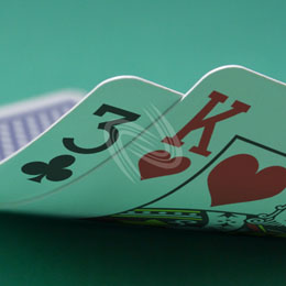 eLTX z[f |[J[ X^[eBO nh ʐ^E摜:u3cKhv[](p) / Texas Hold'em Poker Starting Hands Photo, Image:3cKh[Small](for Commercial)