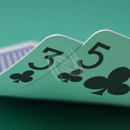 eLTX z[f |[J[ X^[eBO nh ʐ^E摜:u3c5cv[](p) / Texas Hold'em Poker Starting Hands Photo, Image:3c5c[Small](for Commercial)