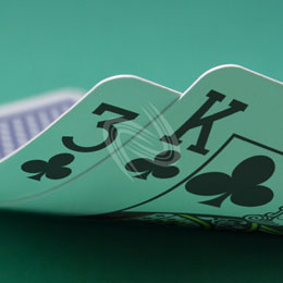 eLTX z[f |[J[ X^[eBO nh ʐ^E摜:u3cKcv[](p) / Texas Hold'em Poker Starting Hands Photo, Image:3cKc[Small](for Commercial)