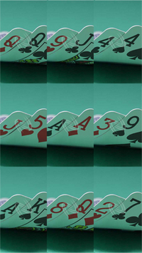 eLTX z[f |[J[ X^[eBO nh ʐ^E摜:uSZbgv[ǎ](l) / Texas Hold'em Poker Starting Hands Photo, Image:Full Set[WallPaper](for Personal)