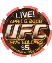 JWm `bv uHard Rock $5 UFC 2006v
