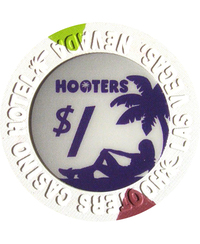 JWm `bv uHooters Casino $1v