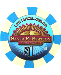 カジノ チップ 「Santa Fe Station $1」
