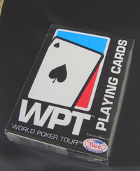 プレイング カード（トランプ）　「World Poker Tour（BLACK）」