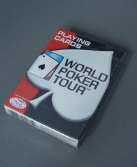 プレイング カード（トランプ）　「World Poker Tour Red」
