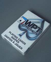 プレイング カード（トランプ）　「World Poker Tour White」