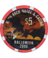JWm `bv uHard Rock Halloween 2006 $5v