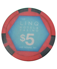 カジノ チップ 「Linq $5」