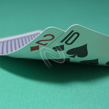 テキサス ホールデム ポーカー スターティング ハンド 写真・画像:「2dTs」[中](商用向け) / Texas Hold'em Poker Starting Hands Photo, Image:2dTs[Medium](for Commercial)