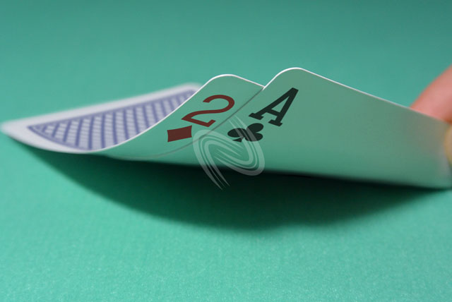 テキサス ホールデム ポーカー スターティング ハンド 写真・画像:「2dAc」[大](個人向け) / Texas Hold'em Poker Starting Hands Photo, Image:2dAc[Large](for Personal)