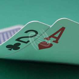 テキサス ホールデム ポーカー スターティング ハンド 写真・画像:「2cAh」[小](個人向け) / Texas Hold'em Poker Starting Hands Photo, Image:2cAh[Small](for Personal)