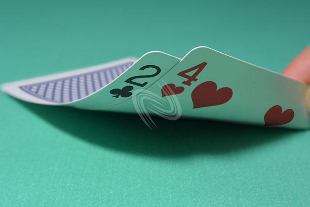 テキサス ホールデム ポーカー スターティング ハンド 写真・画像:「2c4h」[大](個人向け) / Texas Hold'em Poker Starting Hands Photo, Image:2c4h[Large](for Personal)