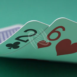 eLTX z[f |[J[ X^[eBO nh ʐ^E摜:u2c6hv[](p) / Texas Hold'em Poker Starting Hands Photo, Image:2c6h[Small](for Commercial)