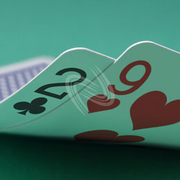 eLTX z[f |[J[ X^[eBO nh ʐ^E摜:u2c9hv[](p) / Texas Hold'em Poker Starting Hands Photo, Image:2c9h[Small](for Commercial)