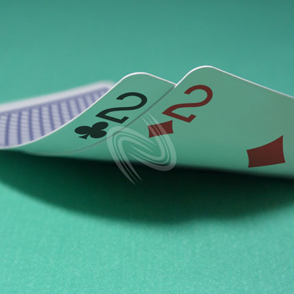 テキサス ホールデム ポーカー スターティング ハンド 写真・画像:「2c2d」[中](個人向け) / Texas Hold'em Poker Starting Hands Photo, Image:2c2d[Medium](for Personal)