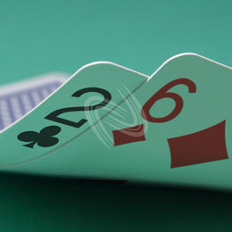 テキサス ホールデム ポーカー スターティング ハンド 写真・画像:「2c6d」[小](個人向け) / Texas Hold'em Poker Starting Hands Photo, Image:2c6d[Small](for Personal)