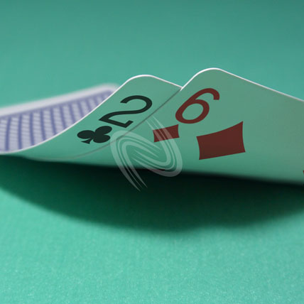 テキサス ホールデム ポーカー スターティング ハンド 写真・画像:「2c6d」[中](商用向け) / Texas Hold'em Poker Starting Hands Photo, Image:2c6d[Medium](for Commercial)