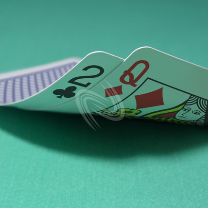 テキサス ホールデム ポーカー スターティング ハンド 写真・画像:「2cQd」[中](個人向け) / Texas Hold'em Poker Starting Hands Photo, Image:2cQd[Medium](for Personal)