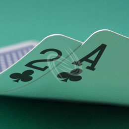 テキサス ホールデム ポーカー スターティング ハンド 写真・画像:「2cAc」[小](個人向け) / Texas Hold'em Poker Starting Hands Photo, Image:2cAc[Small](for Personal)