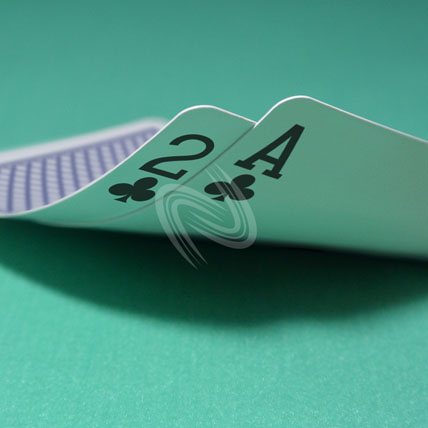 テキサス ホールデム ポーカー スターティング ハンド 写真・画像:「2cAc」[中](個人向け) / Texas Hold'em Poker Starting Hands Photo, Image:2cAc[Medium](for Personal)