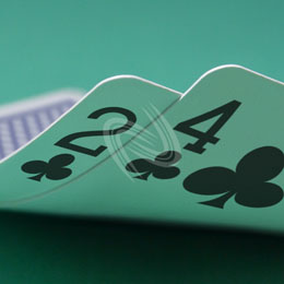 eLTX z[f |[J[ X^[eBO nh ʐ^E摜:u2c4cv[](p) / Texas Hold'em Poker Starting Hands Photo, Image:2c4c[Small](for Commercial)