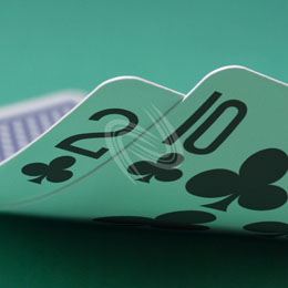 テキサス ホールデム ポーカー スターティング ハンド 写真・画像:「2cTc」[小](個人向け) / Texas Hold'em Poker Starting Hands Photo, Image:2cTc[Small](for Personal)