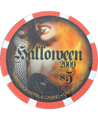 JWm `bv uHard Rock Hotel Halloween 2009 $5v