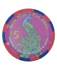 JWm `bv uHarrah's  New Years Eve 2005 $5 v